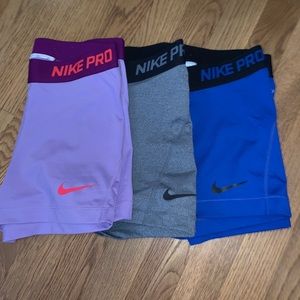 Bundle of Nike Pro Spandex